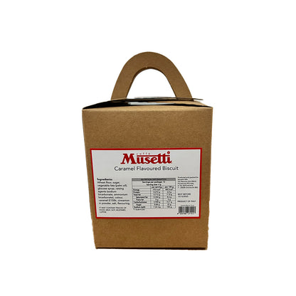 MUSETTI CARAMEL BISCUITS 12 PC GIFT BOX