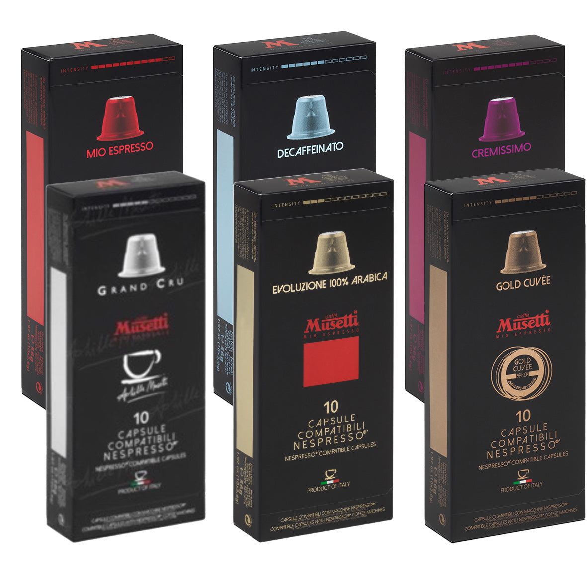 BUNDLE of 6 NESPRESSO® COMPATIBLE CAPSULES