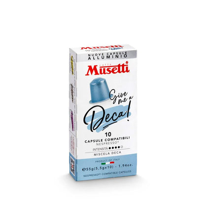 MUSETTI ALUMINIUM CAPSULES DECA 10