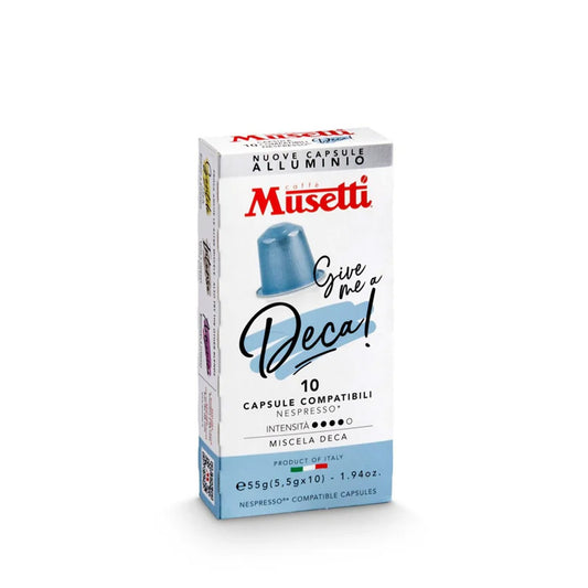 MUSETTI ALUMINIUM CAPSULES DECA 10